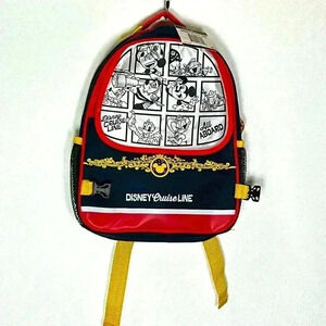 Disney Cruise Lines Kids Backpack Color Children Vacation  Travel Mickey Mouse